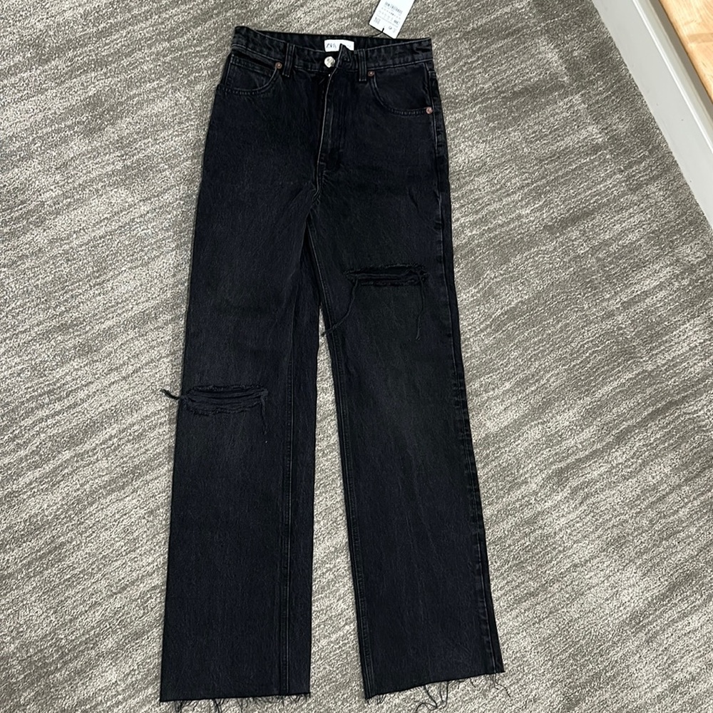 Zara wide leg jeans